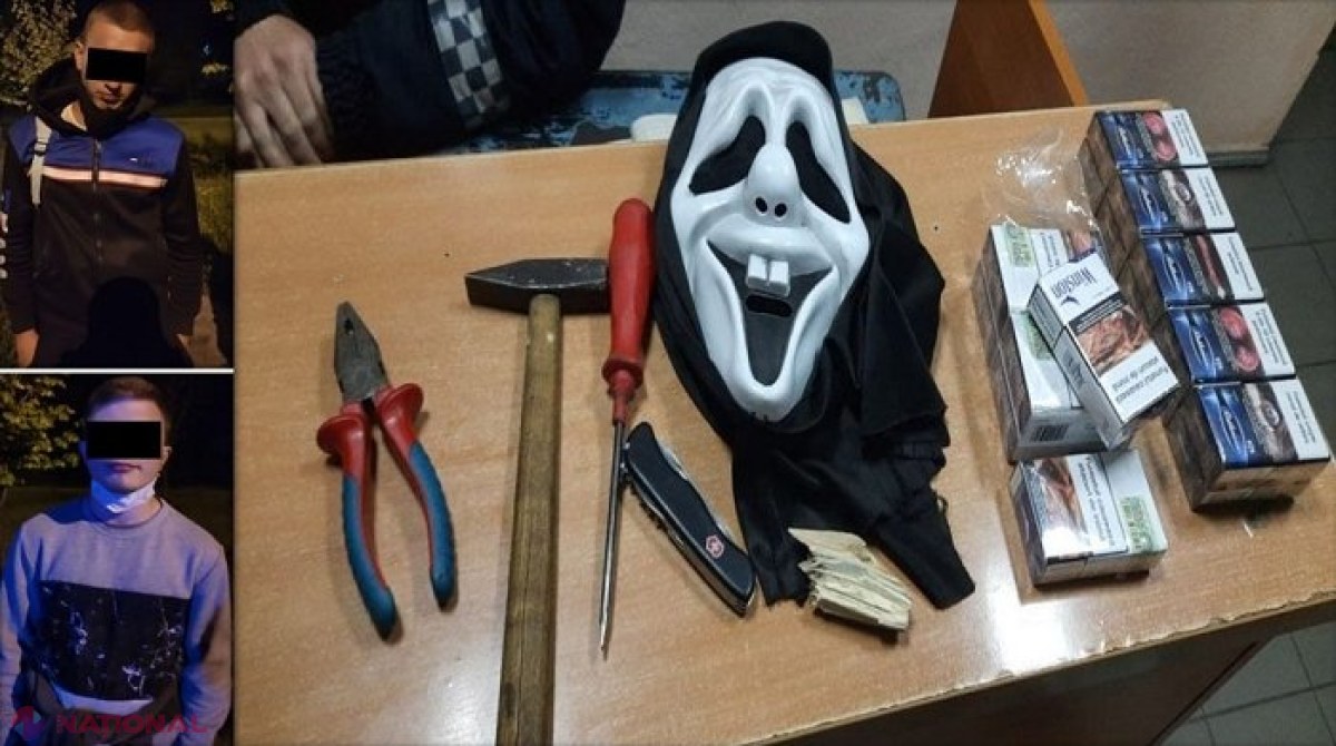 Doi hoți, reținuți „întâmplător” astă-noapte, pe o stradă din Chișinău: Ce aveau în geantă