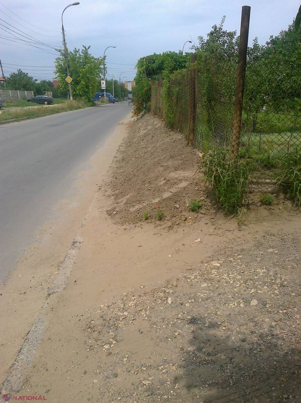 Poza zilei // Se întâmplă în Chișinău. Și-a făcut grădină pe TROTUAR