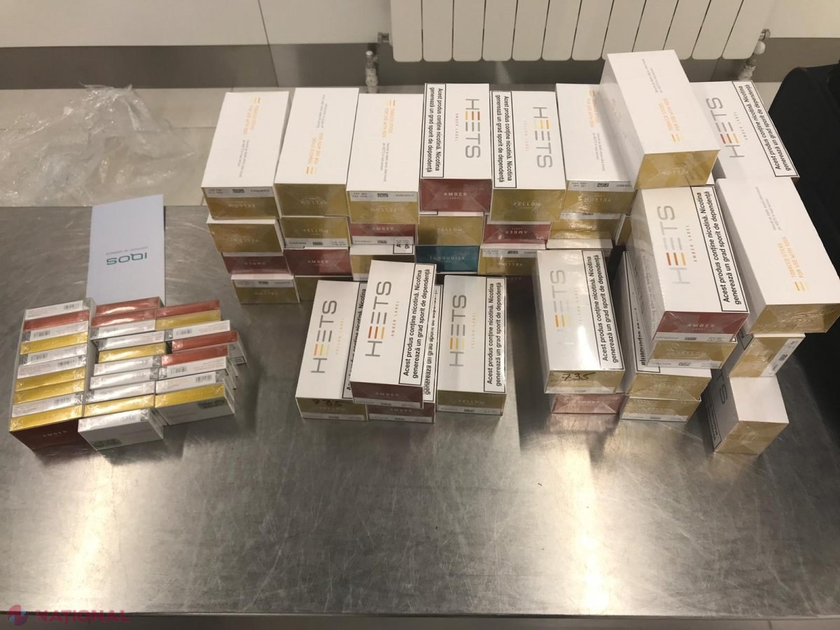 MII de rezerve de tutun pentru dispozitivele electronice destinate fumatului, CONFISCATE la Aeroport 