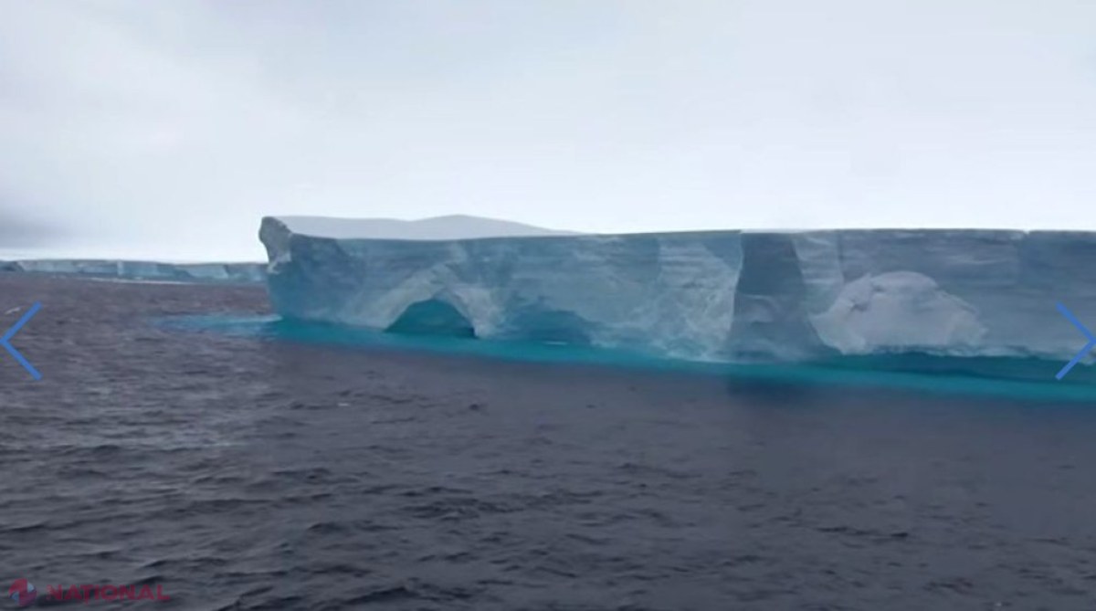 Ruperea celui mai mare AISBERG din lume de Antarctica a DEZVĂLUIT ceva ce nu ar fi trebuit să existe în lumea polară