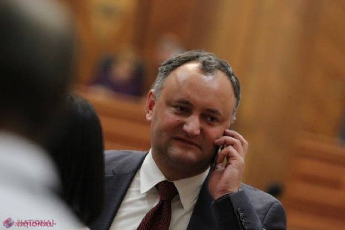 Dodon: „Rezultatul nostru va fi o surpriză NEPLĂCUTĂ pentru oponenţi”