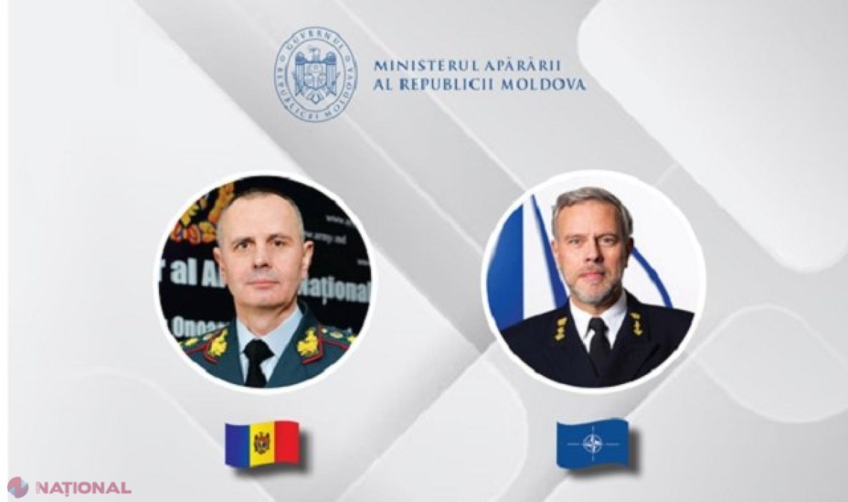Președintele Comitetului Militar al NATO, în vizită la Chișinău