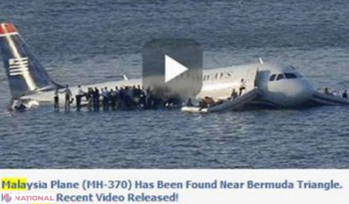 „Avionul dispărut a fost descoperit în Triunghiul Bermudelor