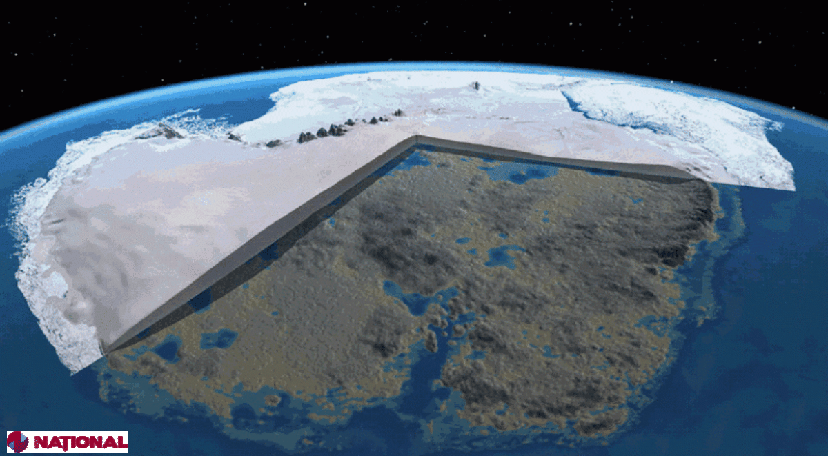 VIDEO // O anomalie a fost descoperită în ghețurile de sub Antarctica