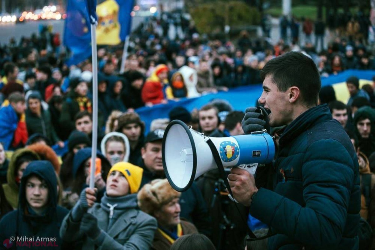 DREPTATE pentru liderul protestelor anti-Dodon de după alegerile prezidențiale de acum un an