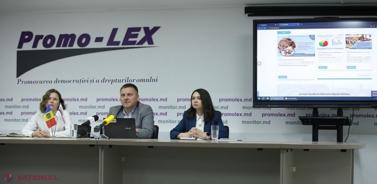 Platformă de monitorizare a activității deputaților din Parlamentul R. Moldova, lansată de Asociația „Promo-LEX”