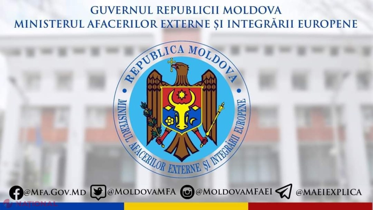 Diplomaţia de la Chișinău, RĂSPUNS pentru oficialii ruşi, care atacă parcursul european al R. Moldova şi colaborarea EXCELENTĂ cu România: 
