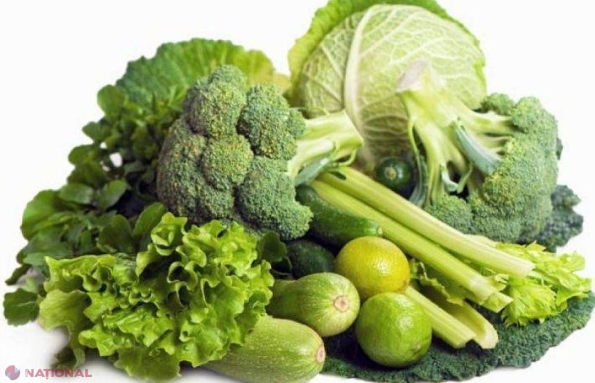 Proprietăţile BENEFICE ale legumelor de culoare verde