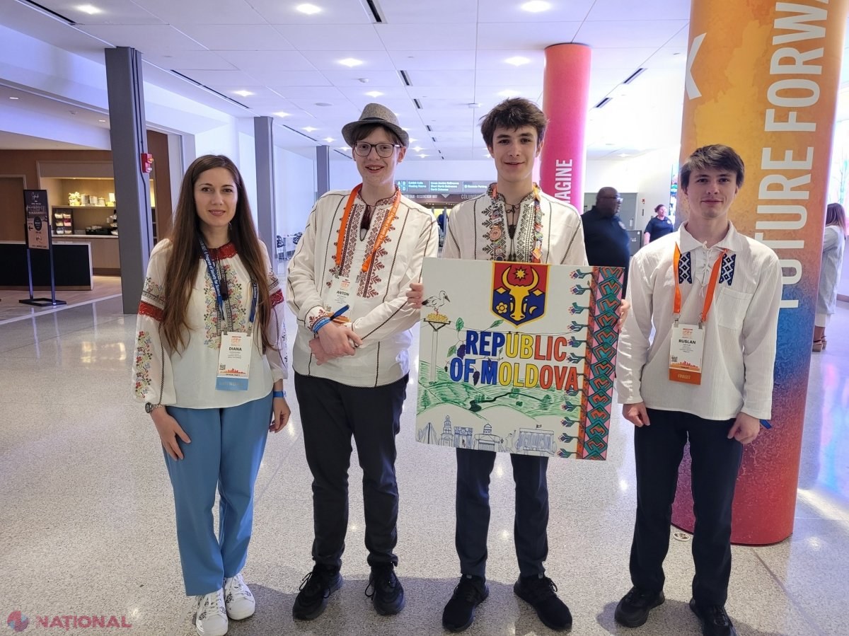 Elevi din R. Moldova, premiați la Concursul Internațional de Științe și Inginerie Regeneron ISEF, desfășurat în SUA