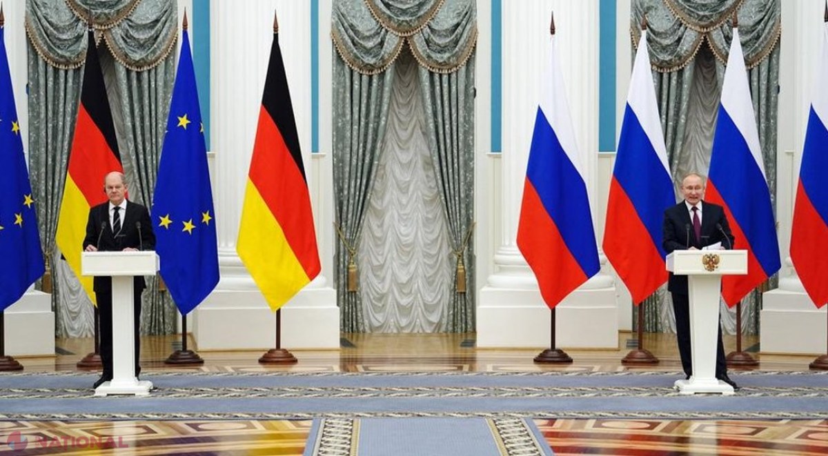 Prima mare LOVITURĂ primită de Putin, după ce a recunoscut independența separatiștilor din Donețk și Lugansk. Cancelarul german a luat DECIZIA 
