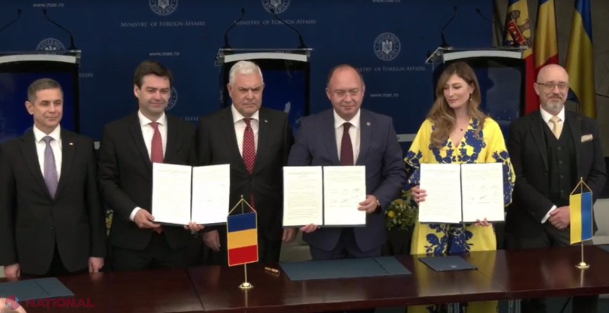 Declarația comună a TRILATERALEI România-Moldova-Ucraina: „Așteptăm cu nerăbdare decizia de a începe negocierile de aderare la UE ale Ucrainei și R. Moldova în 2023”