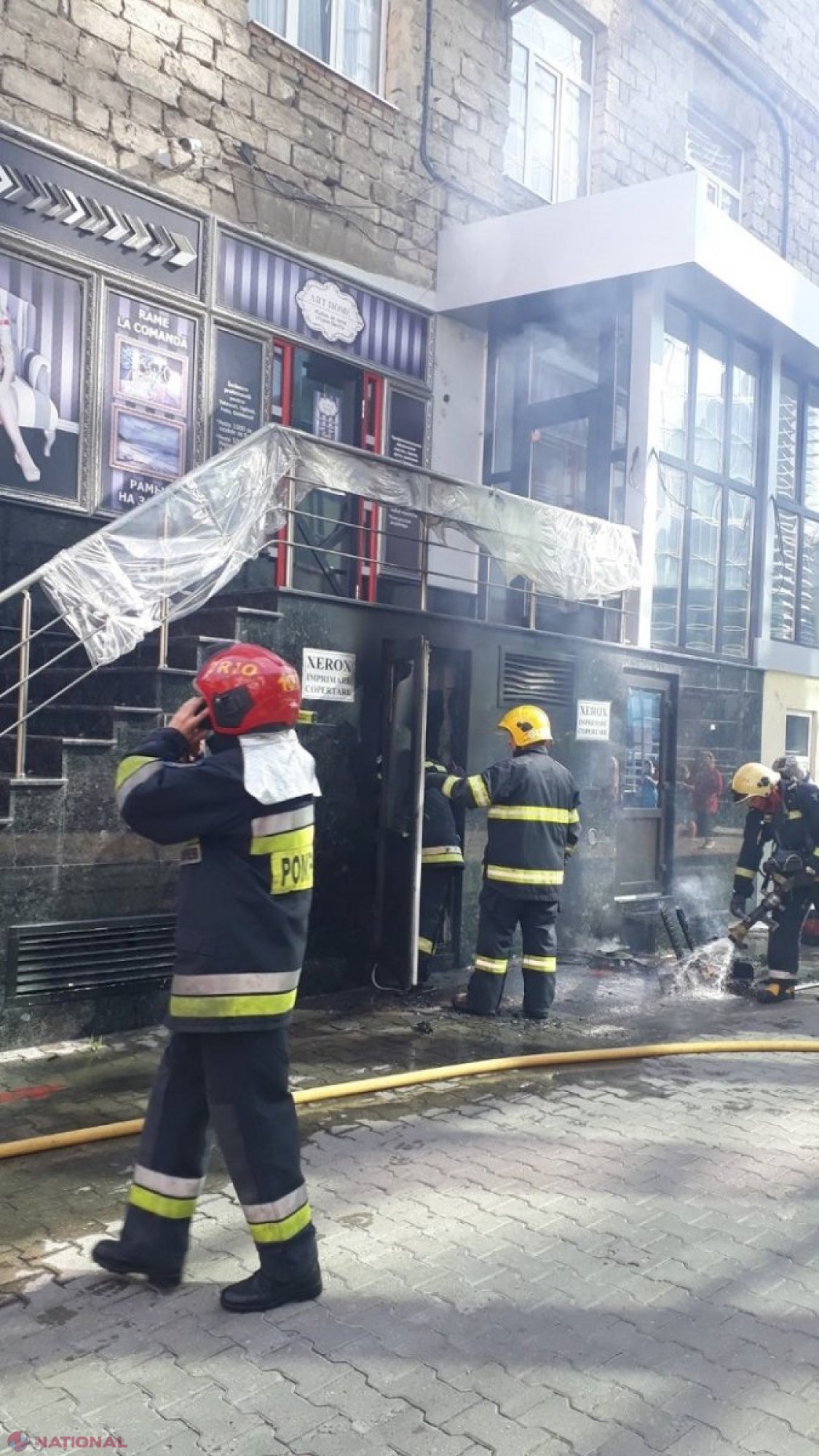 INCENDIU la subsolul clădirii în care se află Poșta Moldovei: „Ieri a fost atac cibernetic la Curtea de Conturi, azi incendiu la Poșta Moldovei. Prea multe coincidențe”