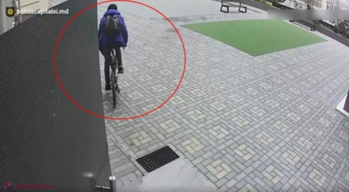 VIDEO // Hoțul care a furat cel puțin 15 biciclete din Chișinău a fost prins de Poliție: Vindea cu numai 500 de lei bucata