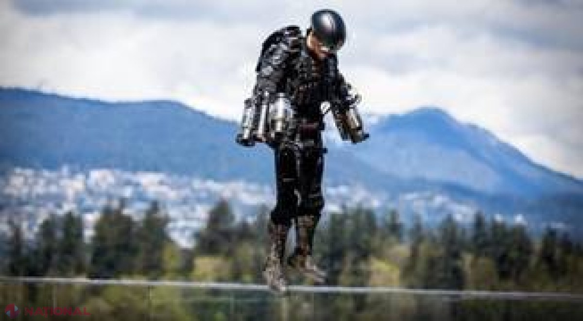 VIDEO // Invenția de care ai avea nevoie în VIITOR. E un costum care te face avion 