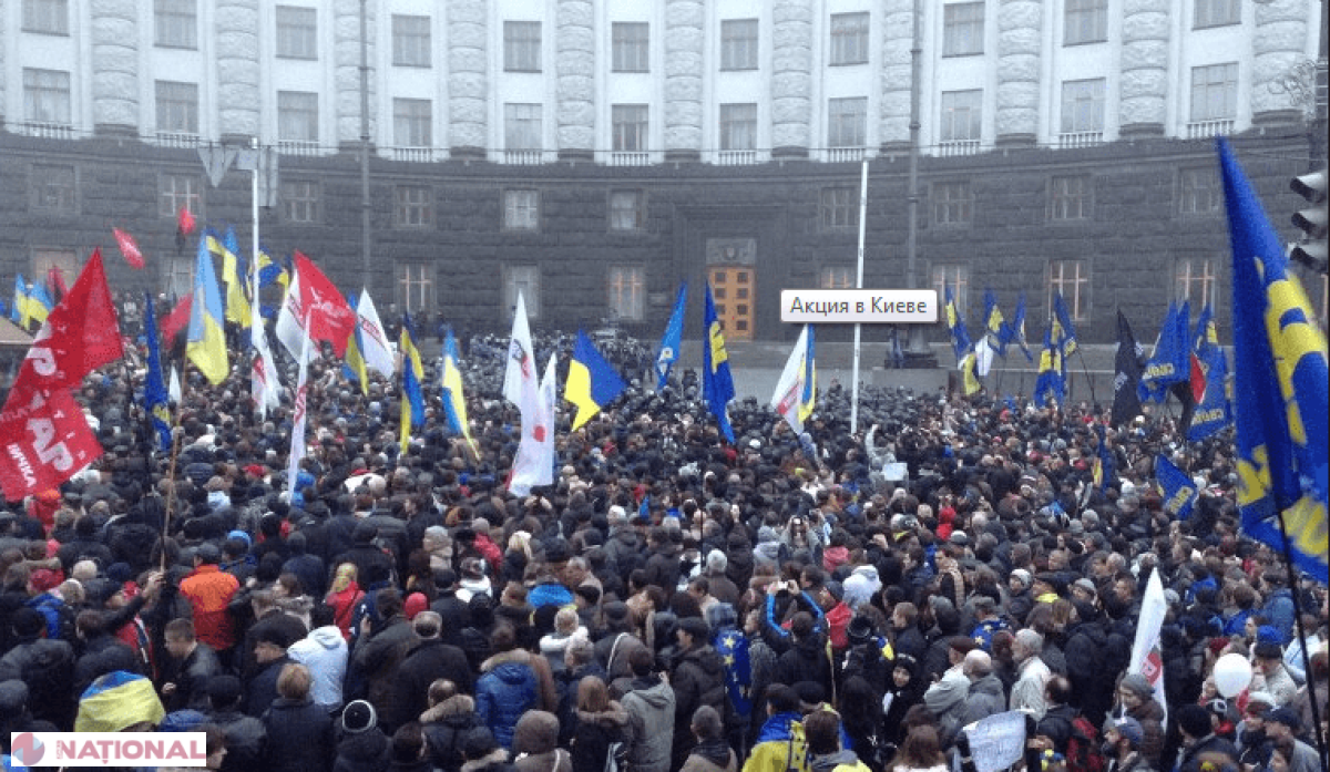 Dosar penal pentru protestele violente de la Kiev