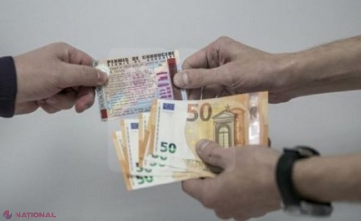 Permis de conducere contra unei sume de 800 de euro, la Edineț: Un angajat al Centrului de pregătire a specialiștilor pentru Armata Națională, REȚINUT