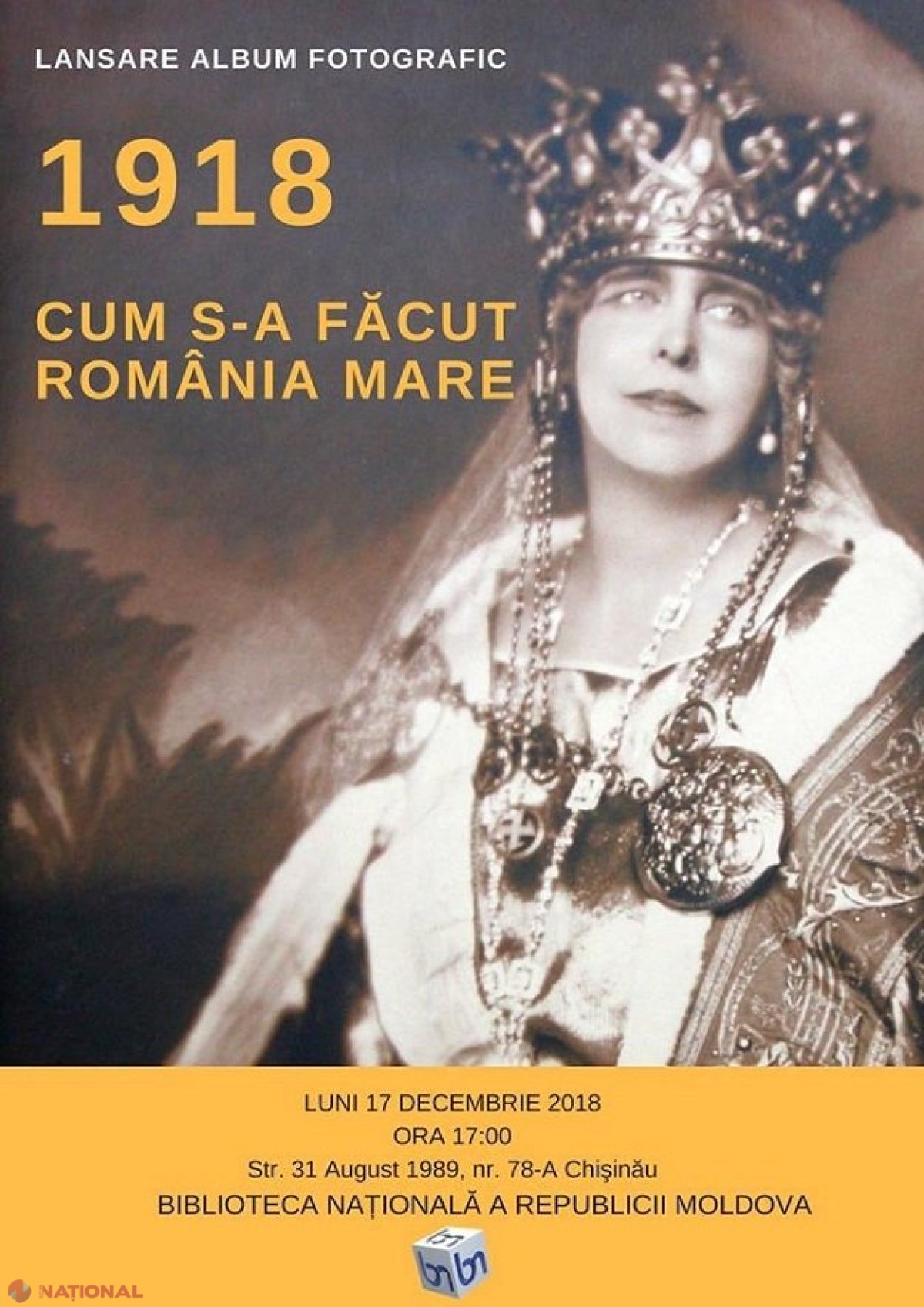 FOTO // Albumul fotografic „1918. Cum s-a făcut România Mare” va fi lansat la Chișinău