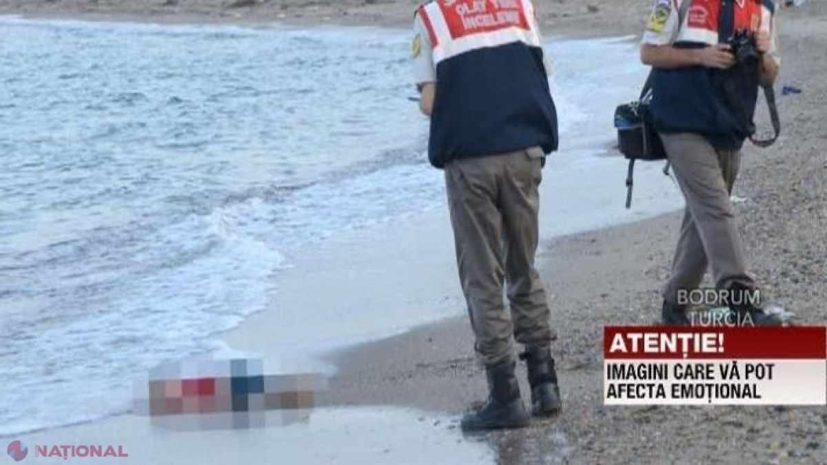 CRIZA IMIGRANŢILOR: IMAGINI ŞOCANTE cu un copil sirian de 3 ani, găsit înecat, fac înconjurul lumii  