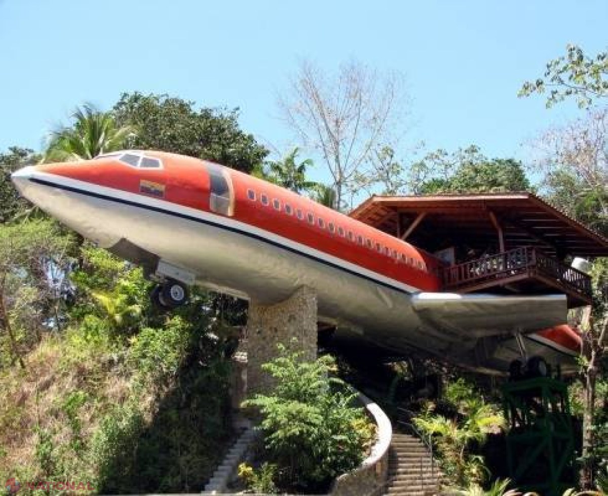 POZE // Un avion BOEING 727 a devenit locuință de LUX pentru o americancă 