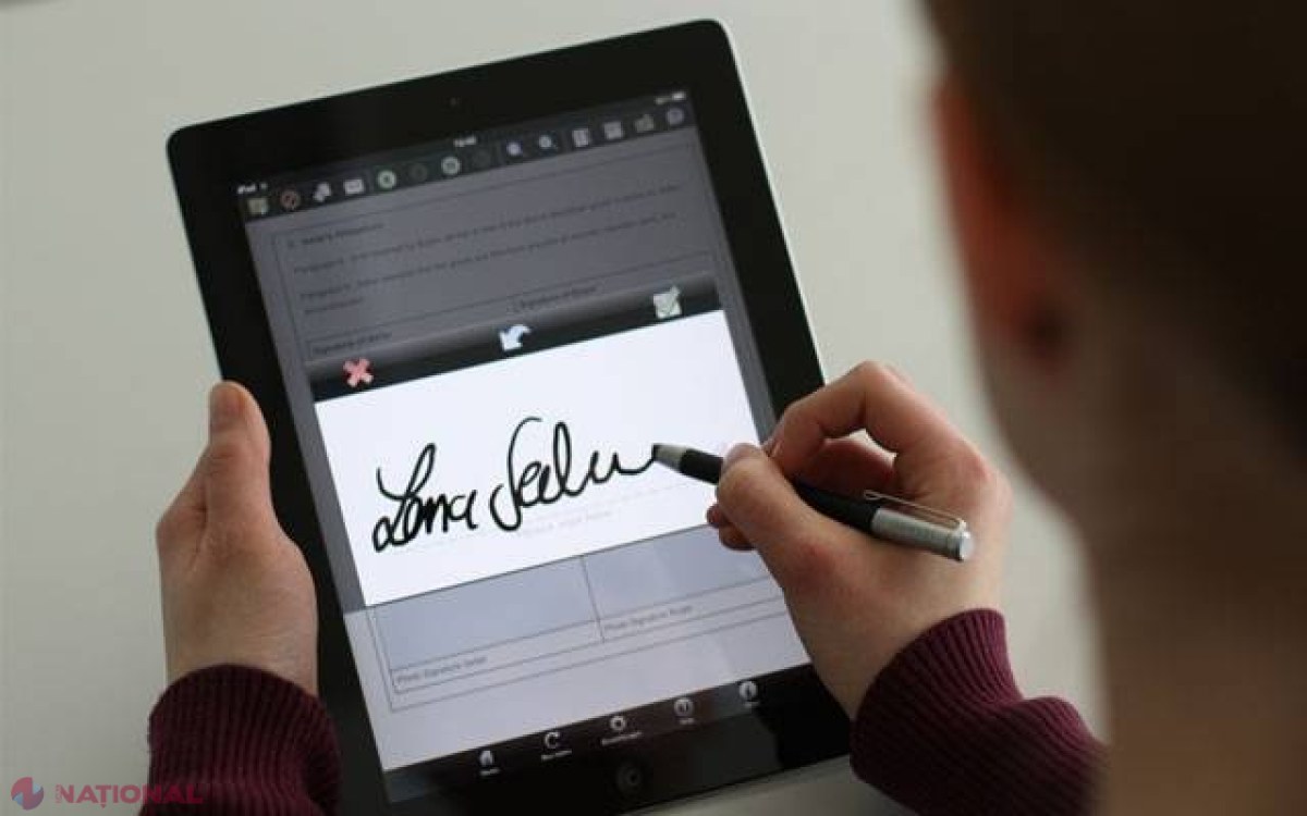 Zeci de MII de cetățeni ai R. Moldova dețin SEMNĂTURĂ ELECTRONICĂ