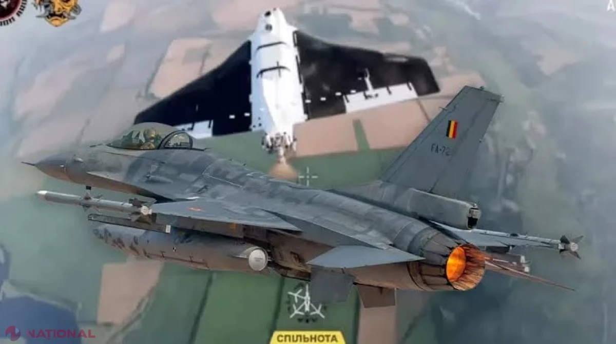 ULTIMA ORĂ, VIDEO // Intervenție fermă aproape de granița R. Moldova. România a doborât prima DRONĂ care i-a încălcat spațiul aerian. Un F-16 a interceptat ținta 