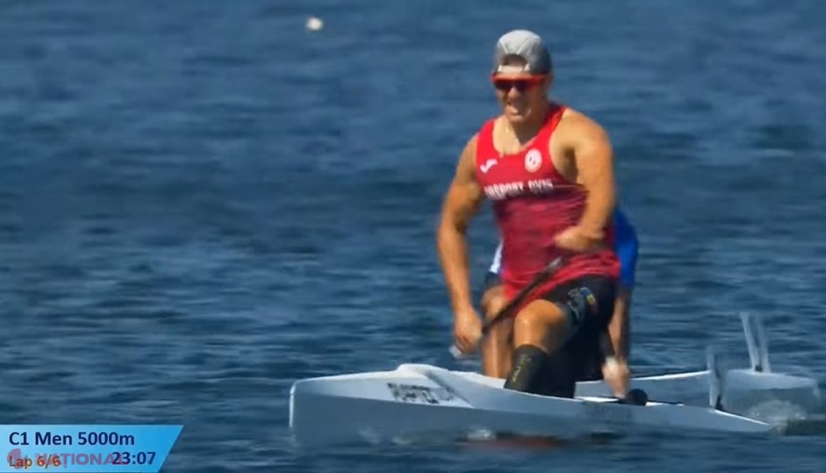 VIDEO // Medalie de AUR pentru canotorul naturalizat Serghei Tarnovschi. Acesta s-a impus dramatic pe distanța de 5 000 de metri la Campionatul Mondial din Canada