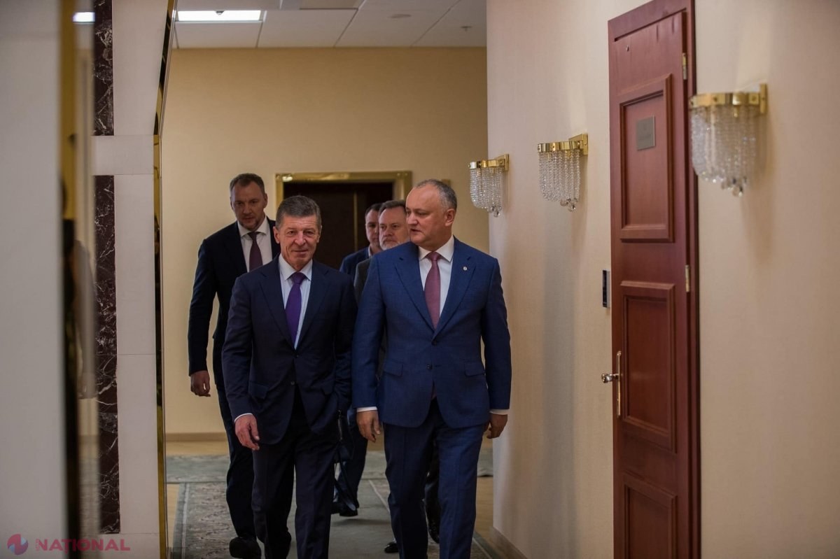 O nouă întrevedere Dodon-Kozak. Remarca SUGESTIVĂ făcută de șeful statului: „Relațiile de colaborare dintre R. Moldova și Federația Rusă se consolidează pe termen ÎNDELUNGAT”