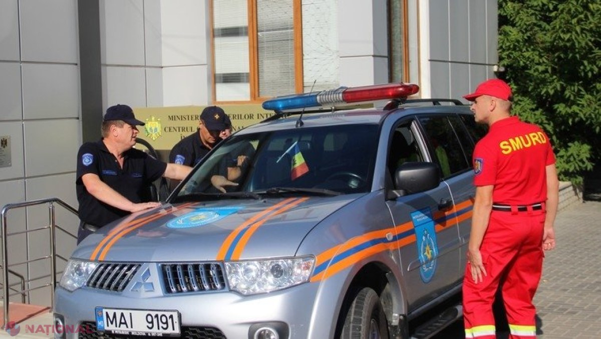S-a îmbătat și a vrut să fure o mașină a MAI, la Buiucani