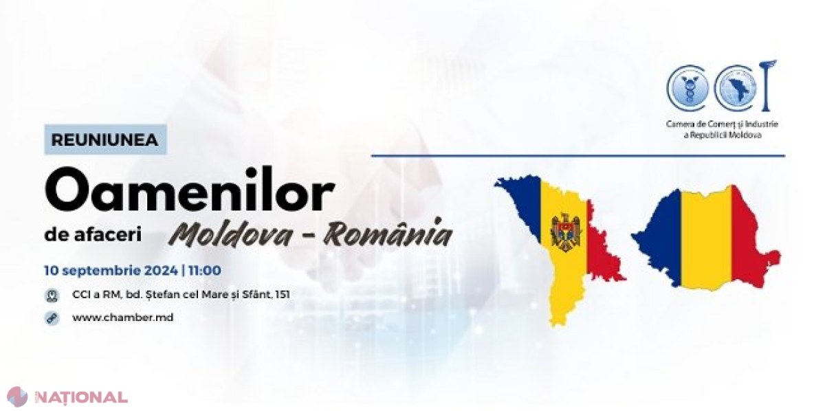 Agenții economici din stânga Prutului, invitați să participe la Reuniunea oamenilor de afaceri R. Moldova – România: La Chișinău vin reprezentanți ai companiilor din Maramureș cu intenția de a stabili parteneriate și a investi în statul nostru