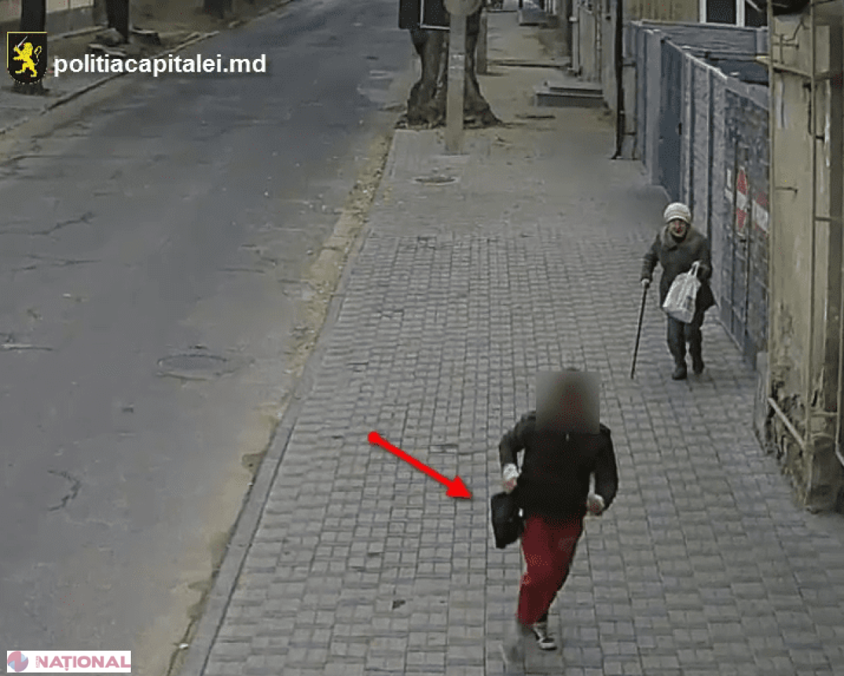 Chișinău: O bătrână de 73 de ani, JEFUITĂ în plină stradă de un minor