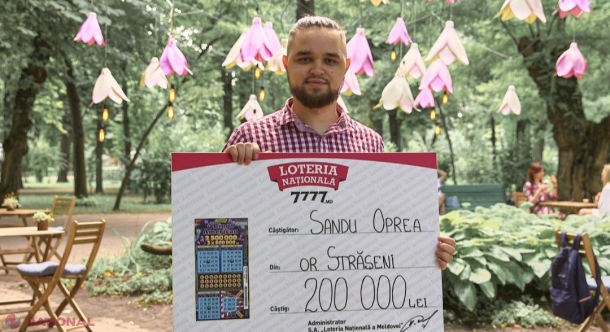 VIDEO // O femeie i-a dăruit fiului său 200 000 de lei, câștigați cu biletul ”Bingo American”