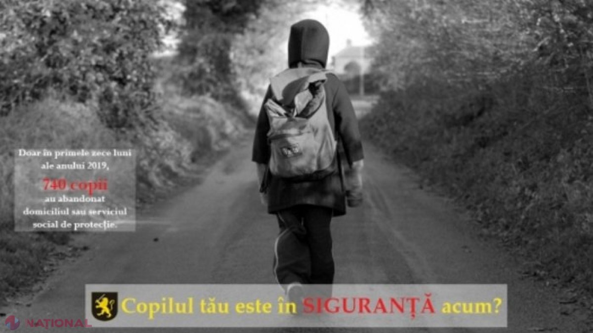 ALARMANT // 13 copii au FUGIT de acasă în numai trei zile: 740 de copii au abandonat domiciliul, de la începutul anului în R. Moldova