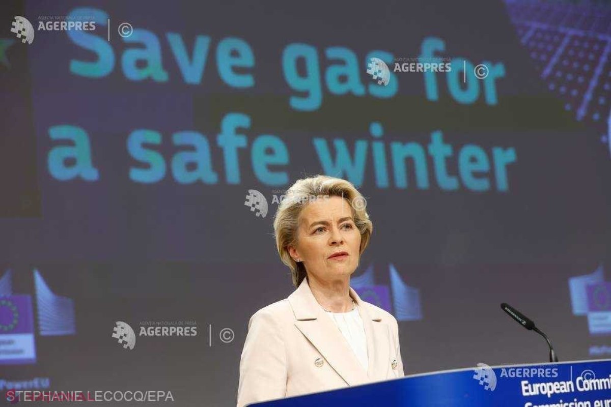 Preşedintele Comisiei Europene, Ursula von der Leyen: Europa trebuie să PLAFONEZE prețul la gazele rusești