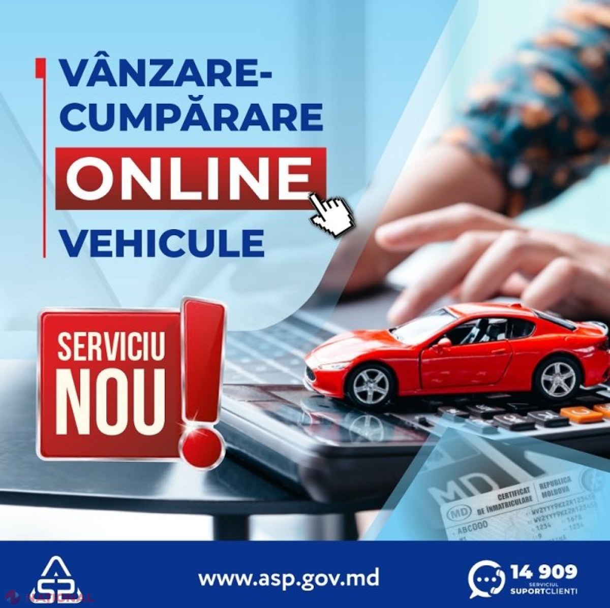 NOU // Tranzacțiile de cumpărare-vânzare a automobilelor pot fi făcute ONLINE în R. Moldova: „Un exemplu clar de cum tehnologia poate simplifica procesele administrative și poate economisi timp prețios pentru toți utilizatorii”