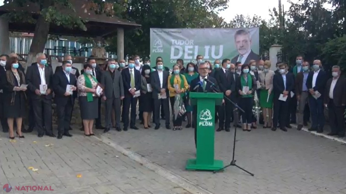 VIDEO // Candidatul PLDM la funcția de președinte, Tudor Deliu, s-a lansat în campania electorală. Evenimentul a avut loc în satul său de baștină