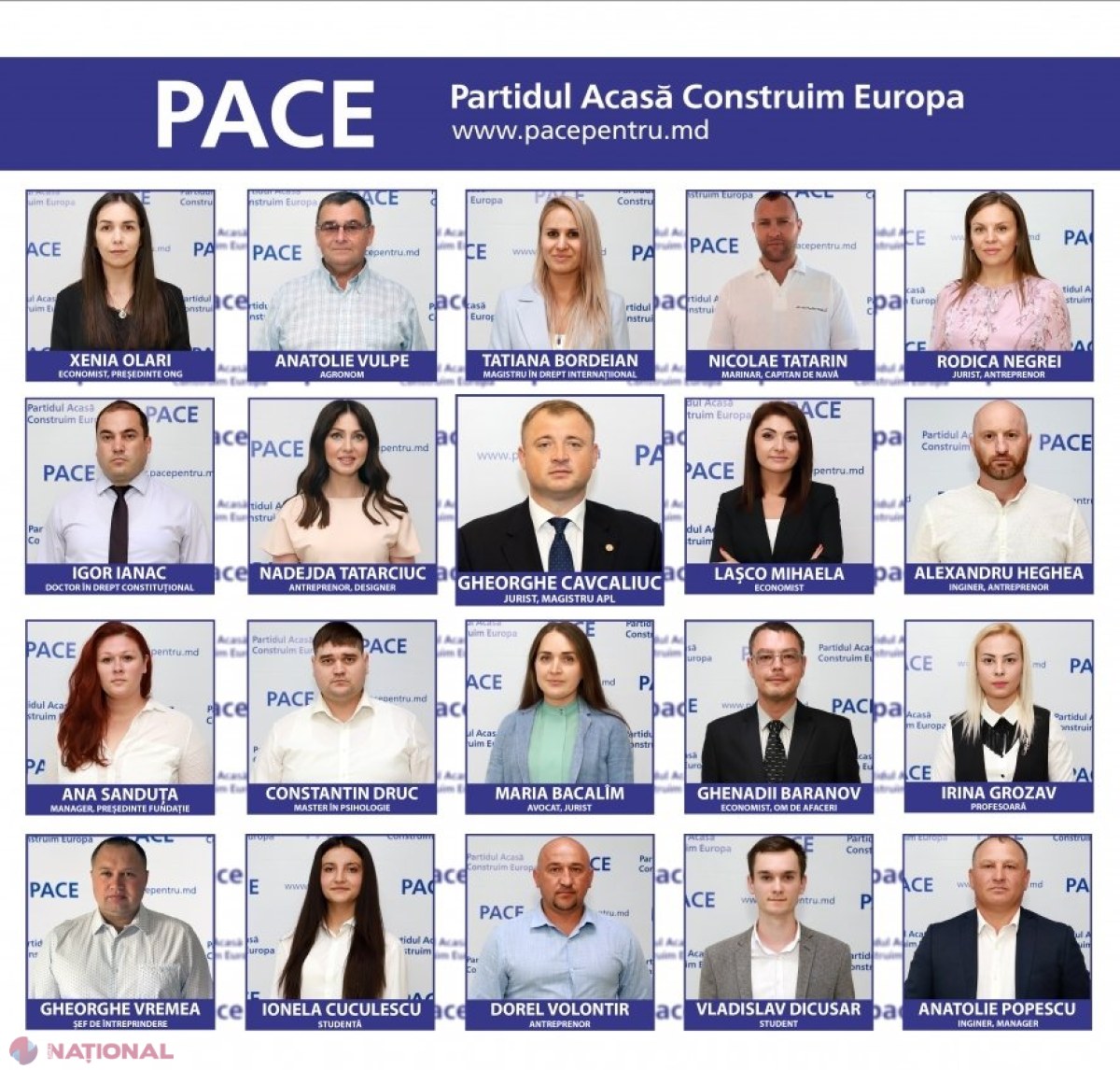 Echipa PACE, condusă de Gheorghe Cavcaliuc, are deja peste 3 000 de membri la o lună de la lansare. În ultimele zile au aderat la formaţiune ingineri, profesori, agronomi, avocaţi sau MARINARI. Despre cine e vorba