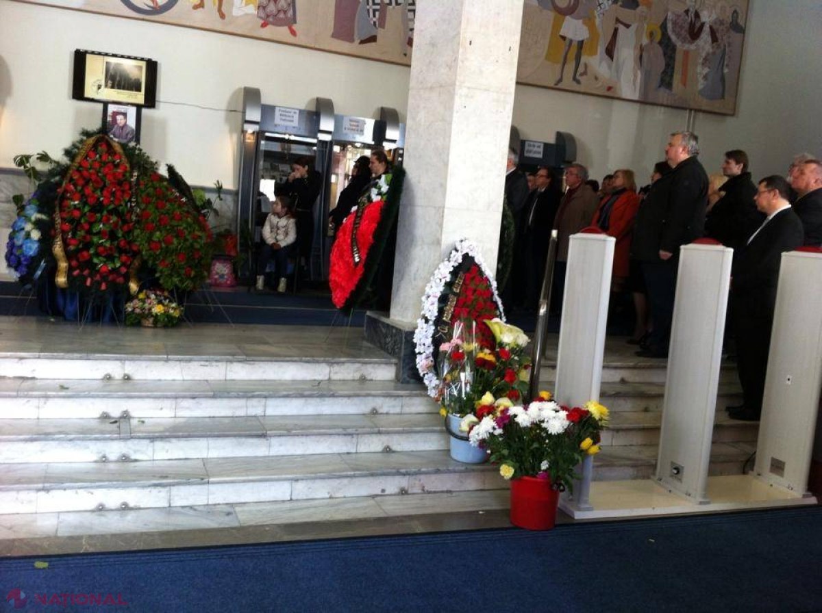 Oamenii de cultură i-au adus un ultim omagiu lui Alexe Rău