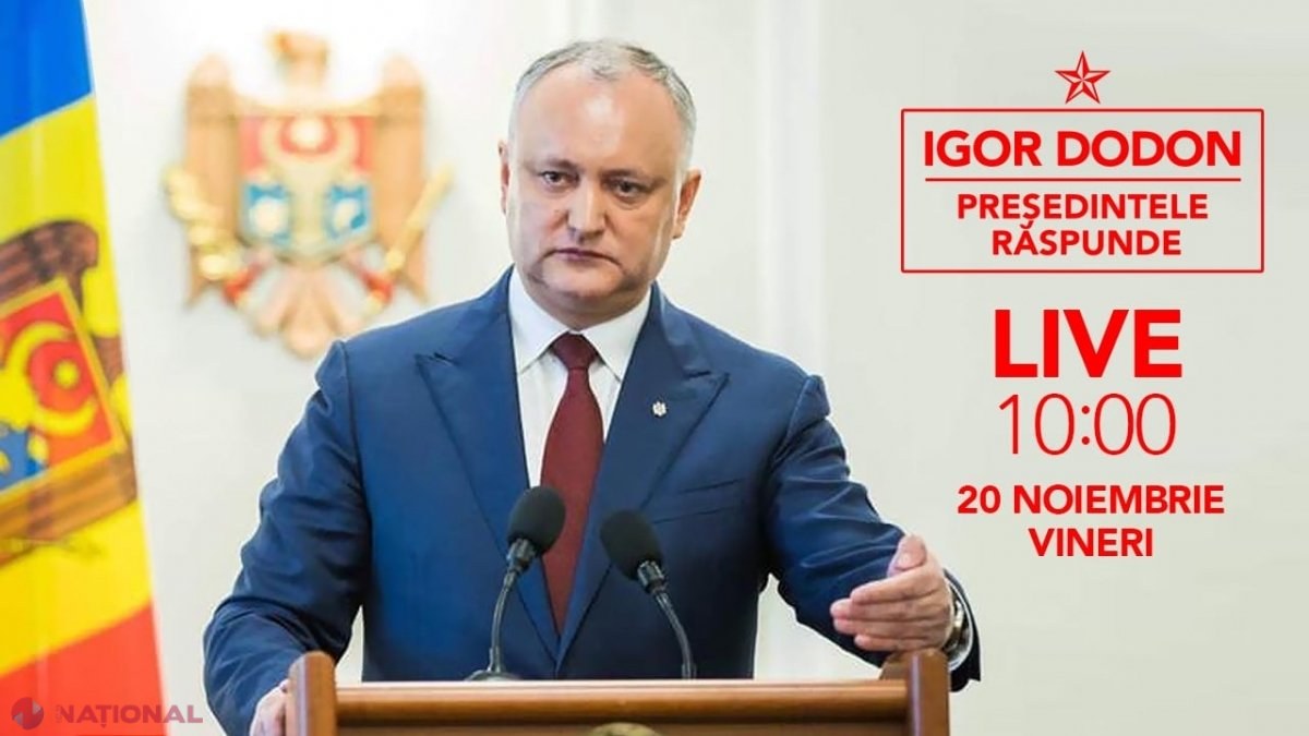 FOTO // Igor Dodon a introdus „STELUȚA” socialiștilor în Președinție: Nu vrea să renunțe la titulatura de „PREȘEDINTE”