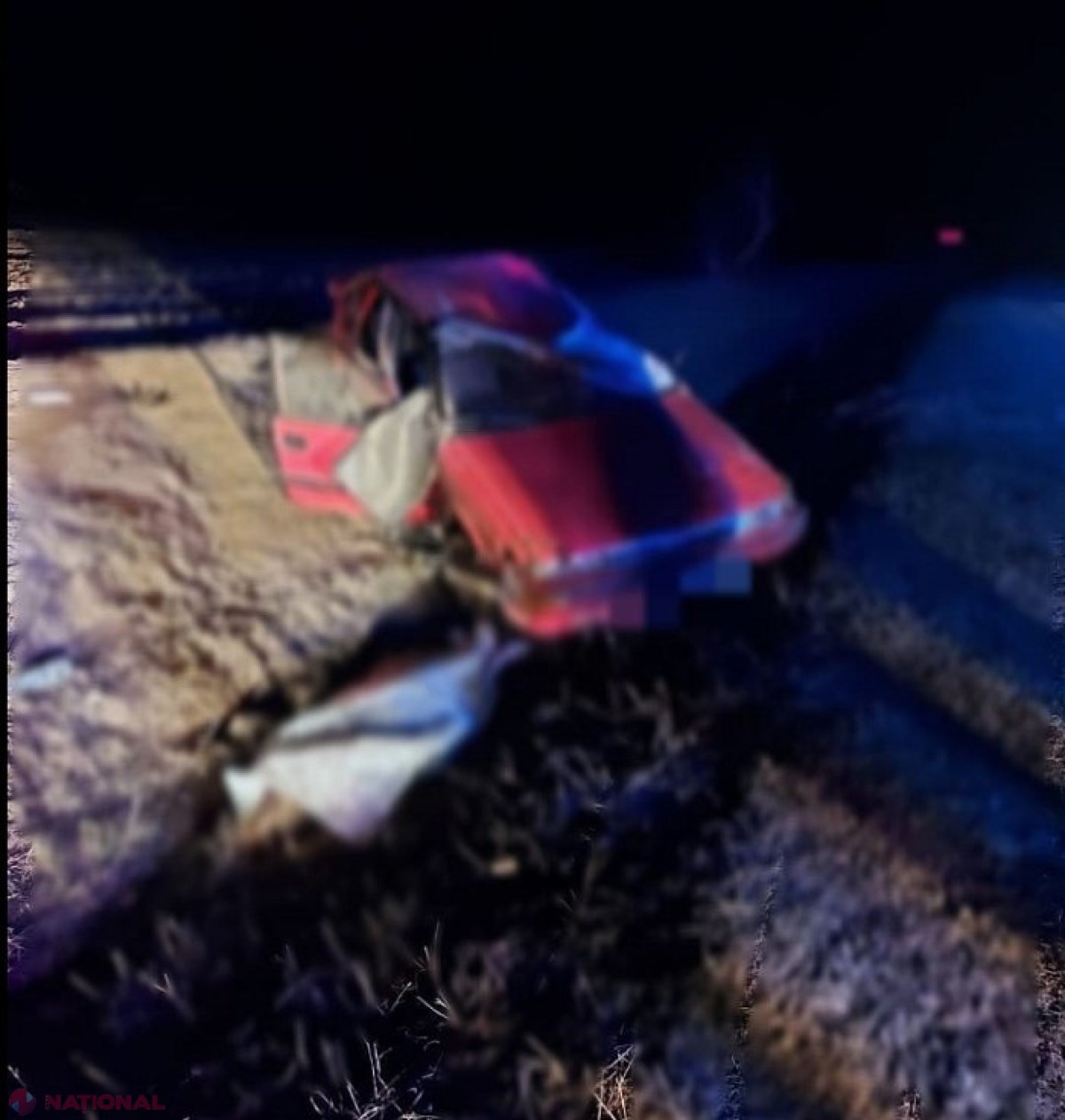 ACCIDENT de GROAZĂ la Sângerei: Un tânăr beat a băgat o fată de 18 ani în pământ, iar pe alți doi - în spital