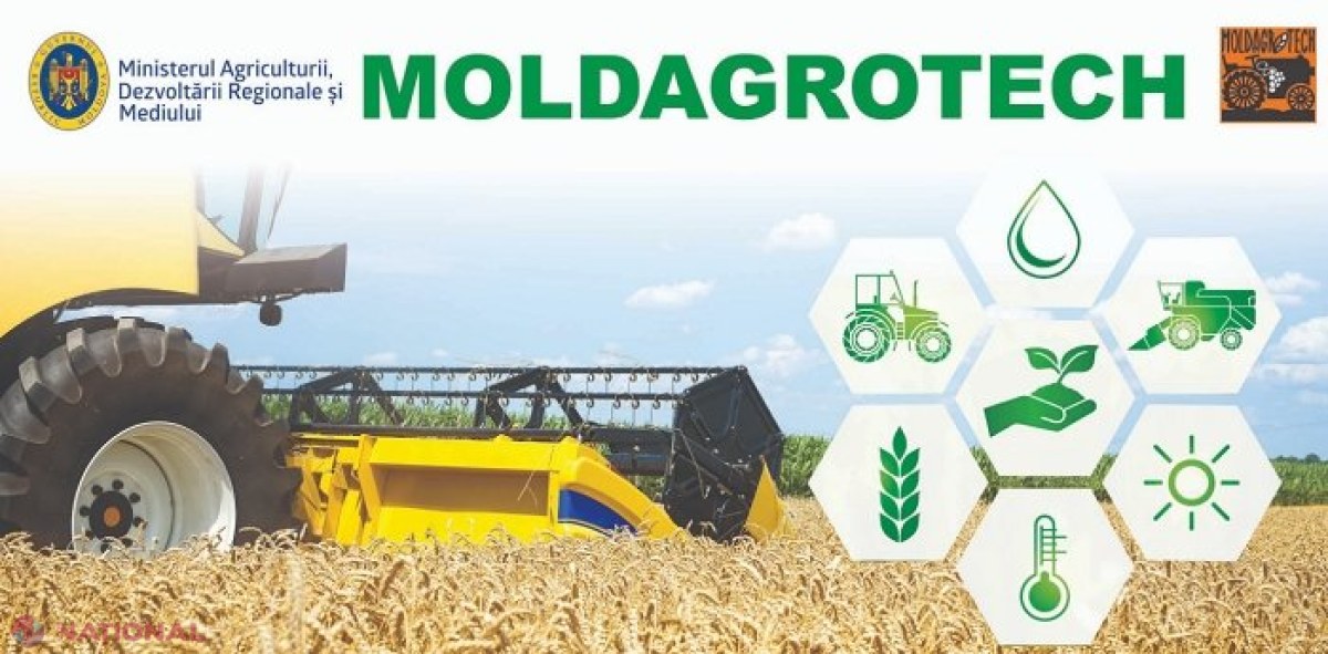 Companii din R. Moldova, Italia, România, Bulgaria și Ucraina, la Expoziția „Moldagrotech” de la Chișinău 