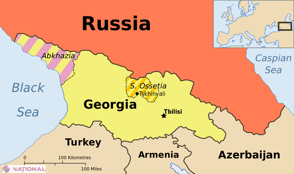 Rusia anunță regim liberalizat de vize cu Georgia