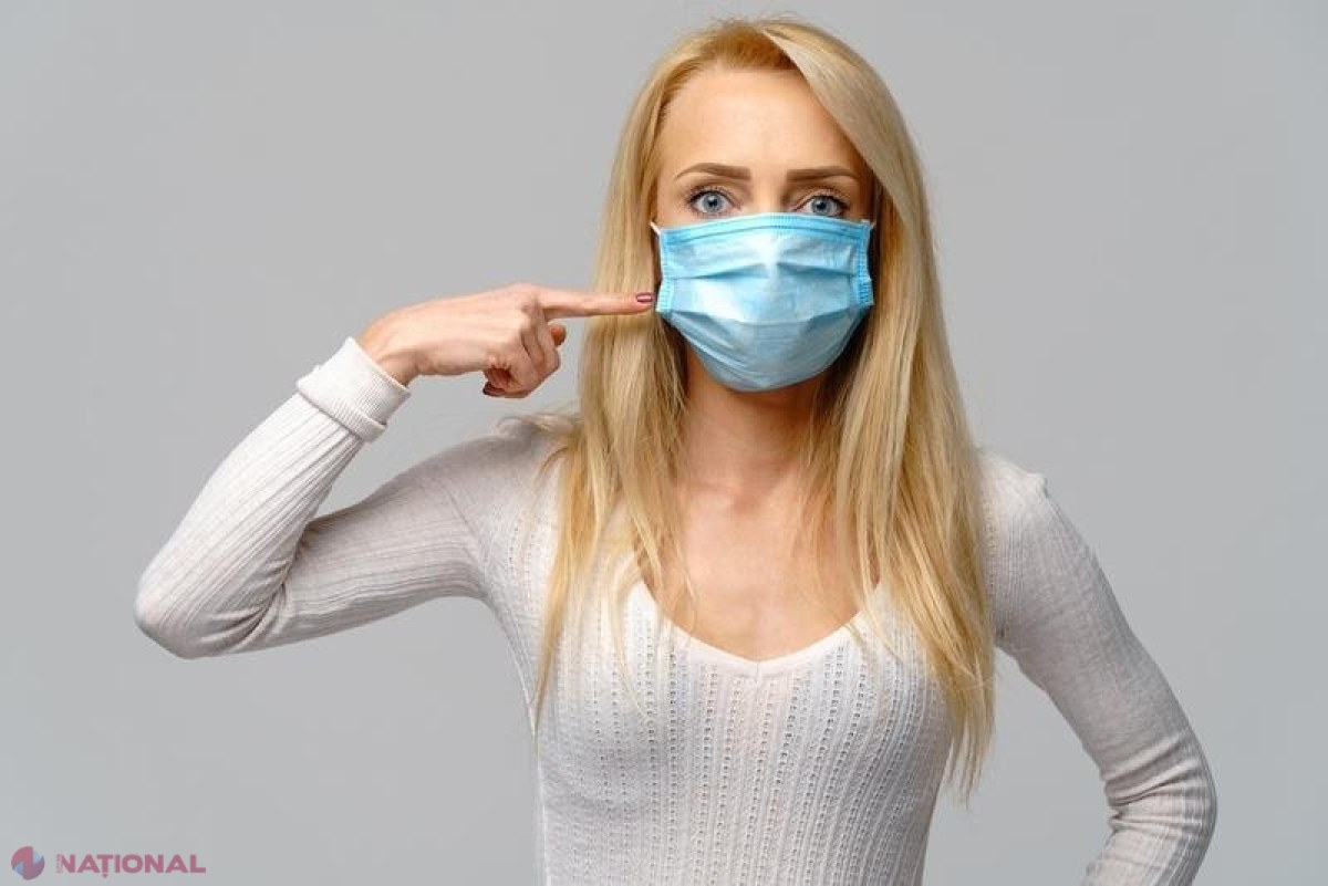 Purtarea MĂȘTILOR de protecție, la ordinea zilei: CREȘTERE a cazurilor de infecție acută a căilor respiratorii superioare, în R. Moldova