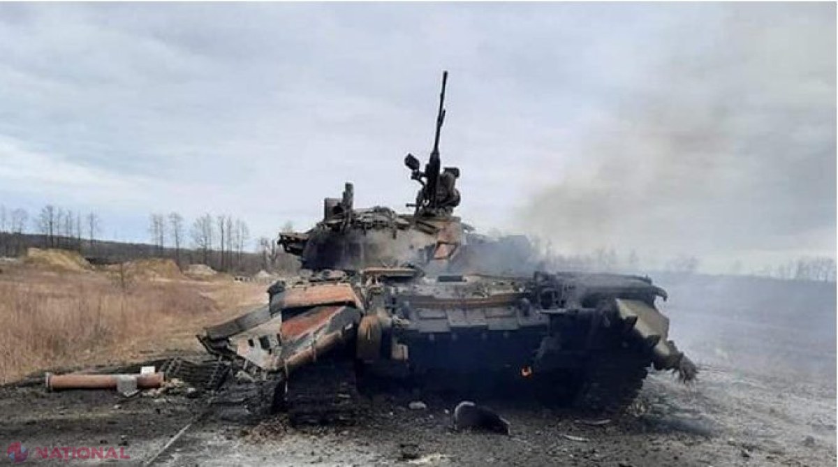 VIDEO // Armata ucraineană anunță că a distrus un convoi de 200 de blindate rusești în Melitopol