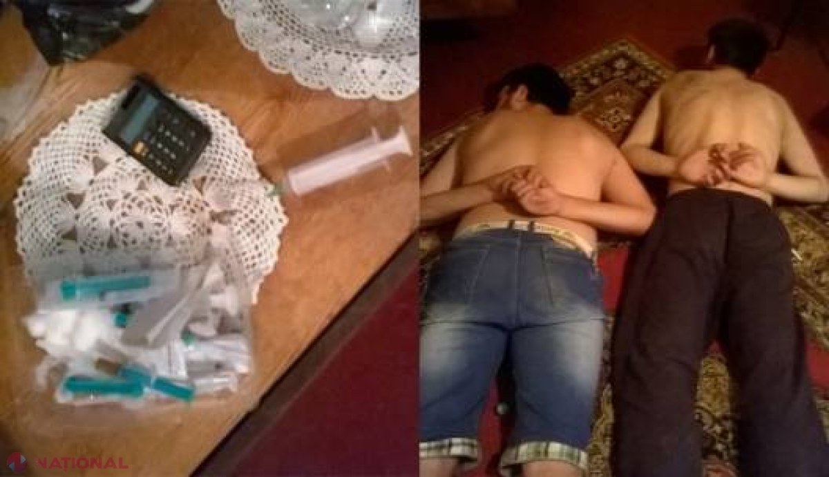 Speluncă de droguri, la Ungheni