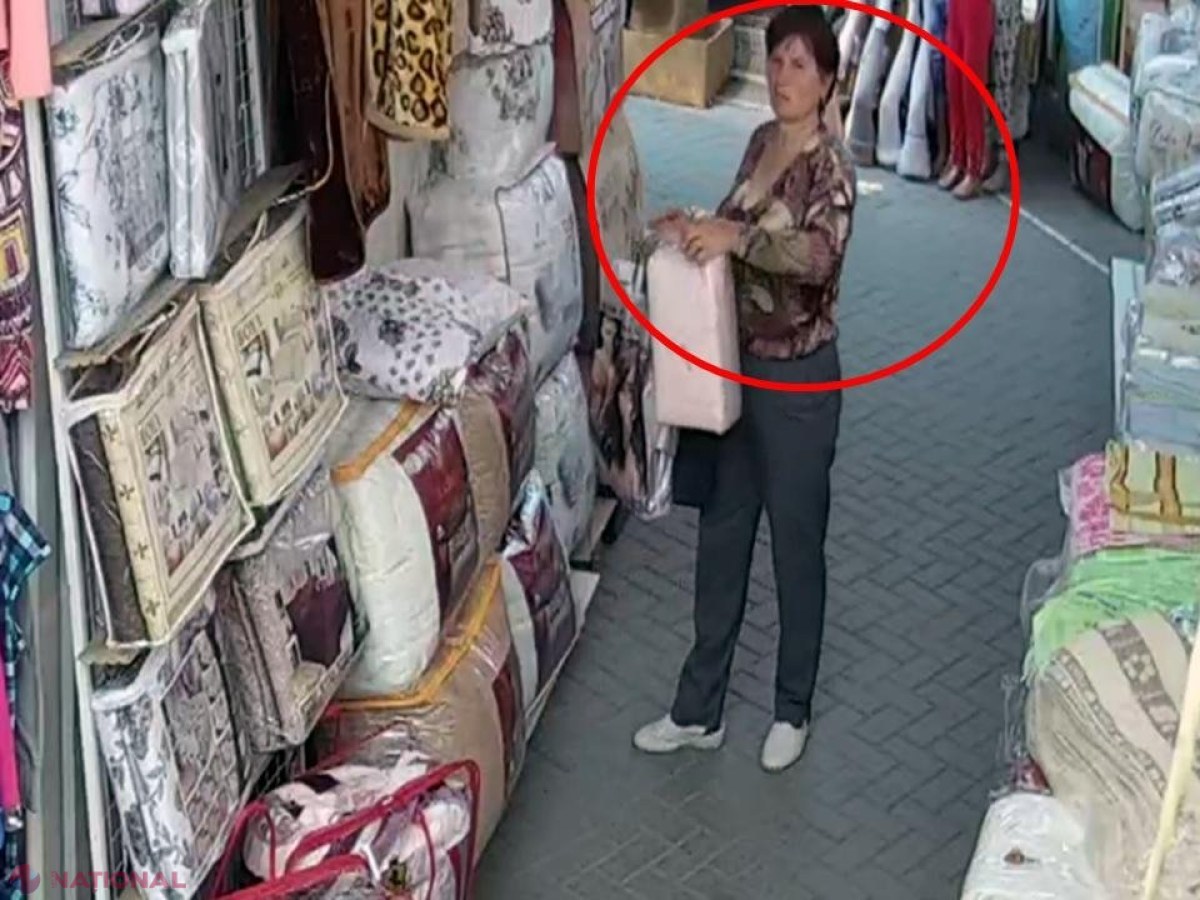 VIDEO RUȘINOS // Ce face această femeie într-o piață din Chișinău: O recunoașteți? A fost FILMATĂ fără să știe