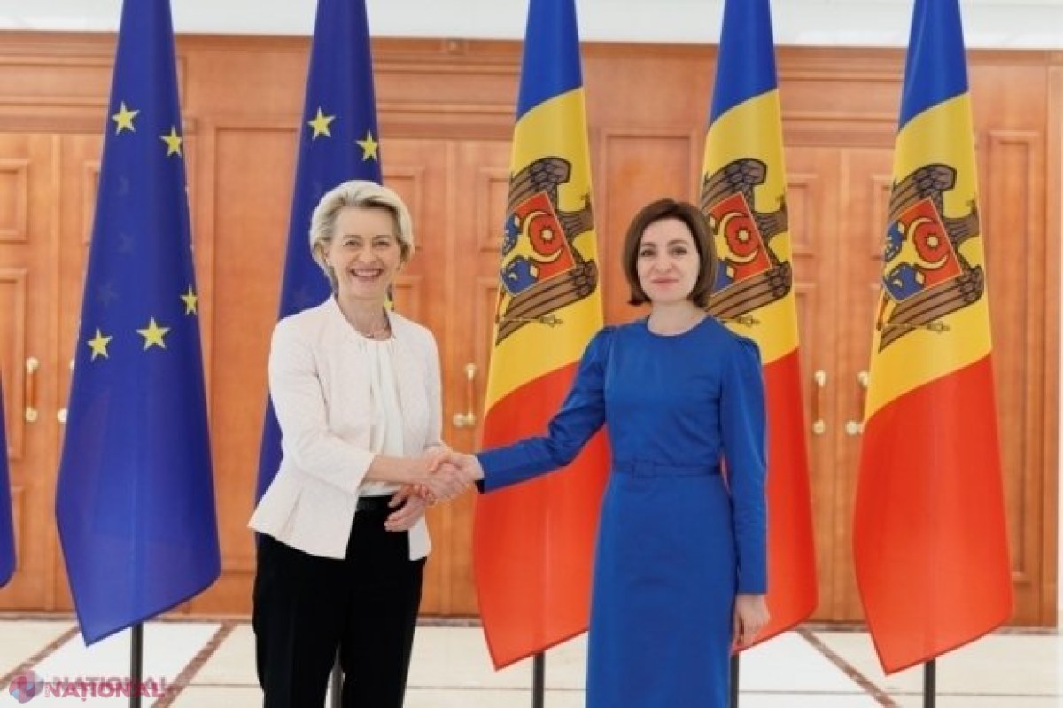 Președinta Comisiei Europene, Ursula von der Leyen, vine joi la Chișinău. „Vizita subliniază relația tot mai apropiată între Chișinău și Bruxelles”