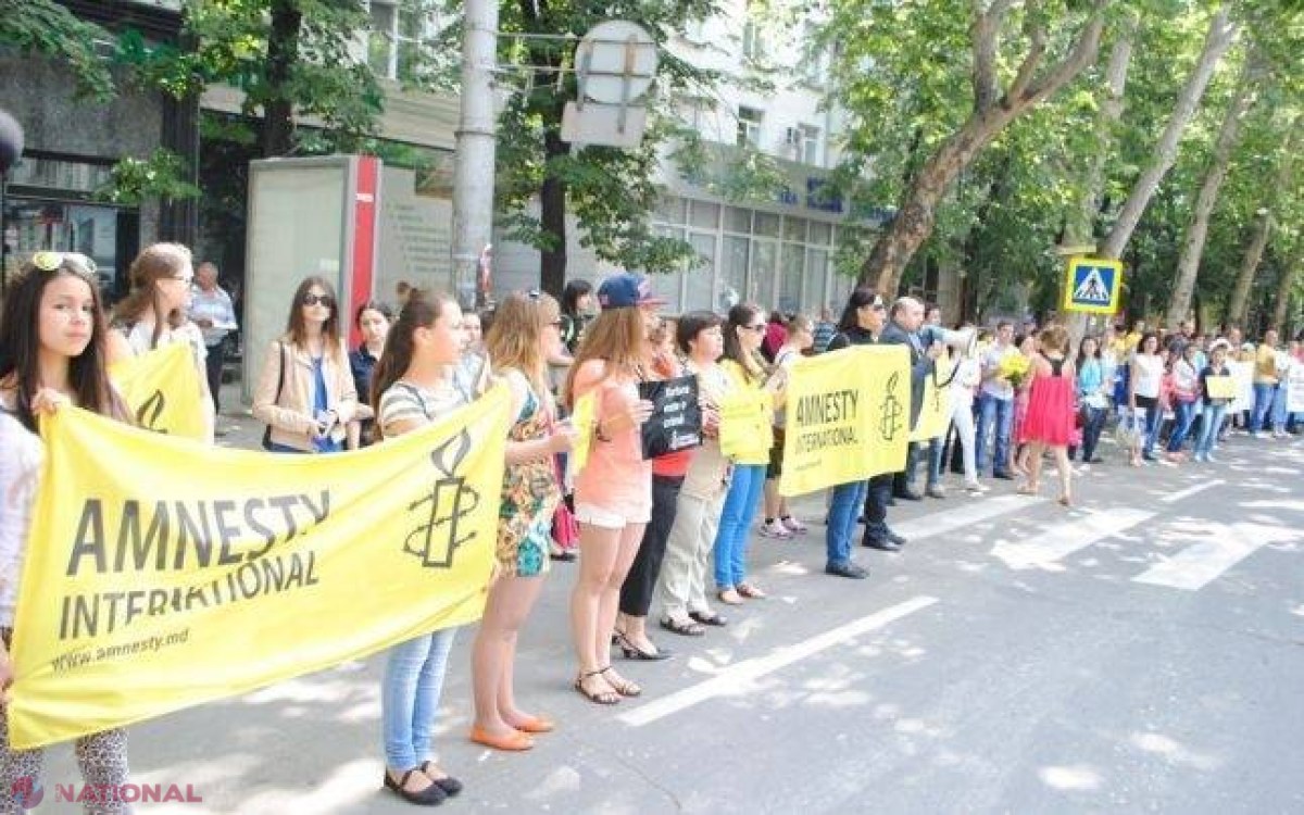 Marșul care a avut loc azi la Chişinău