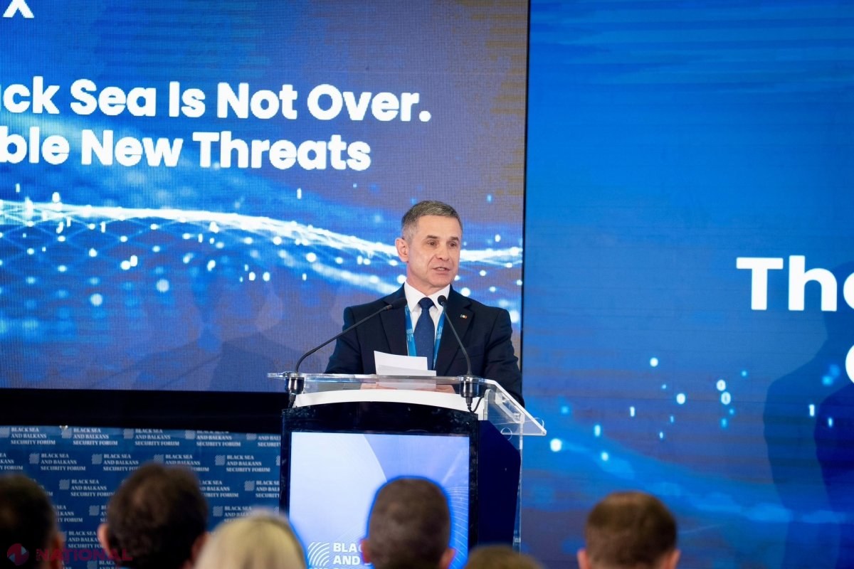 R. Moldova descurajează amenințările hibride și își consolidează capacitățile de apărare. Ministrul Apărării, apel la unitate, în cadrul Forumul de Securitate la Marea Neagră și în Balcani