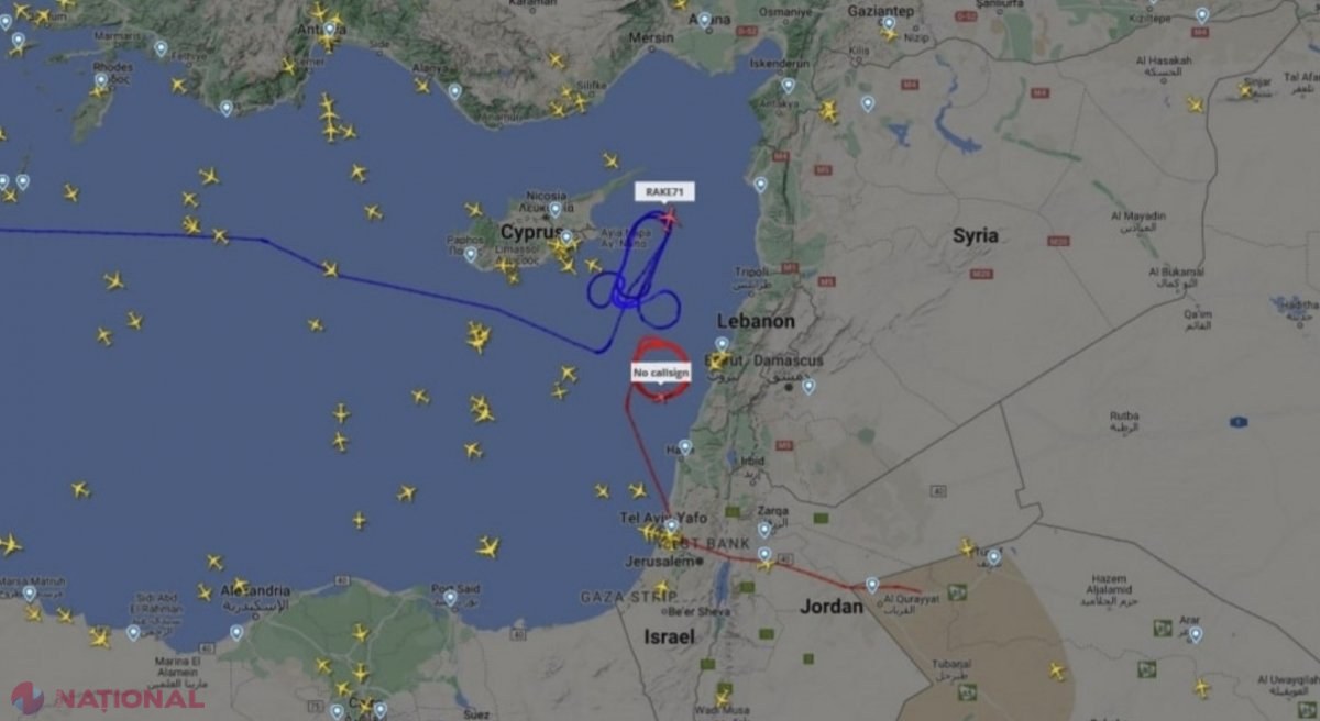 Un avion american a desenat un penis pe radar în apropierea unei baze rusești din Siria. Operațiunea a durat în jur de două ore