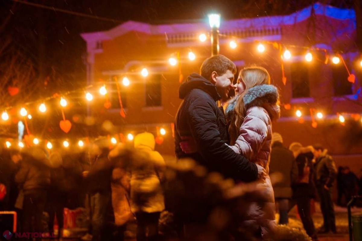 FOTO // Ziua Îndrăgostiților la Orhei: concert, LIMUZINĂ pentru îndrăgostiți și cină romantică
